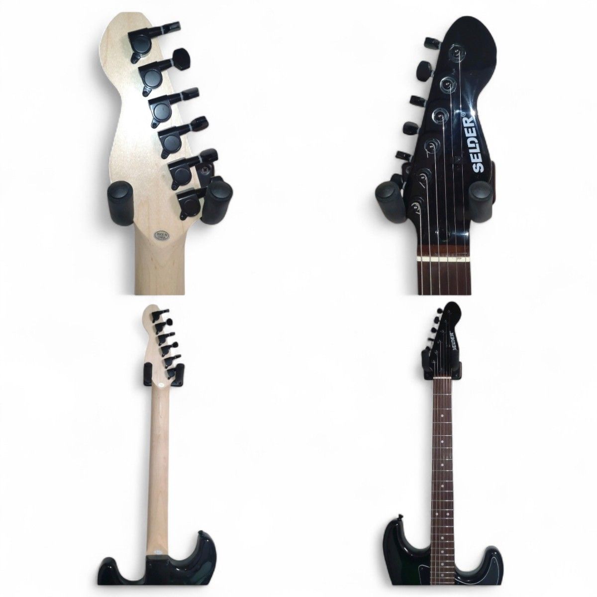 極美 SELDER ST-16 エレキギター ストラト グリーン サンバースト 全弦