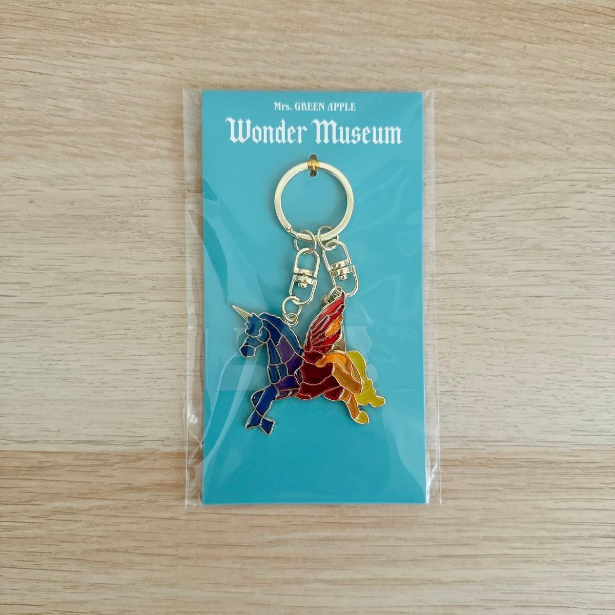 Mrs GREEN APPLE Wonder Museum ステンドグラスキーホルダー ワンダー