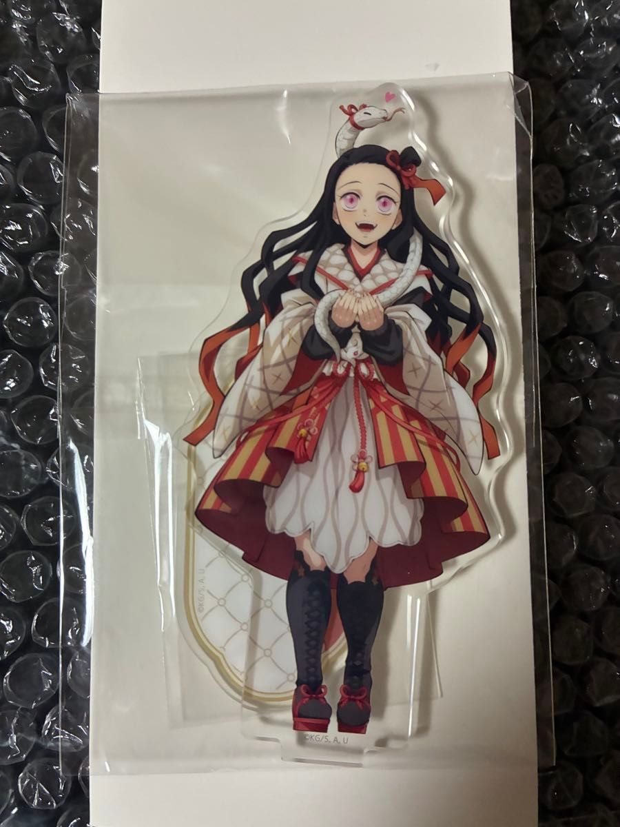 鬼滅の刃 干支 竈門禰豆子 アクリルスタンド 2点 アクスタ AGF 巳年 卯