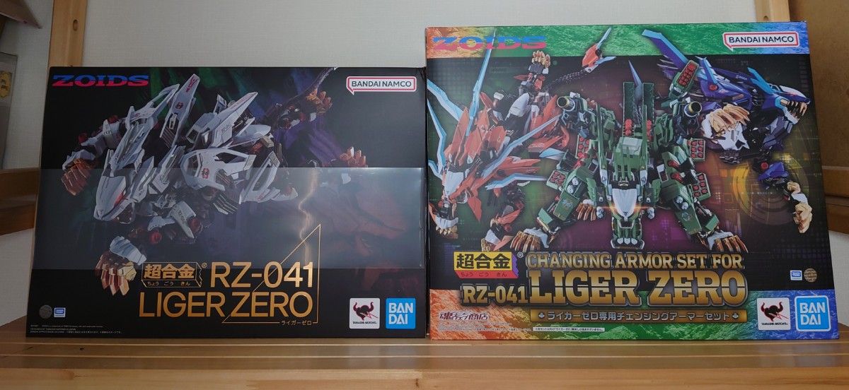超合金 ライガーゼロ＆チェンジングアーマーセット（おまけ付き