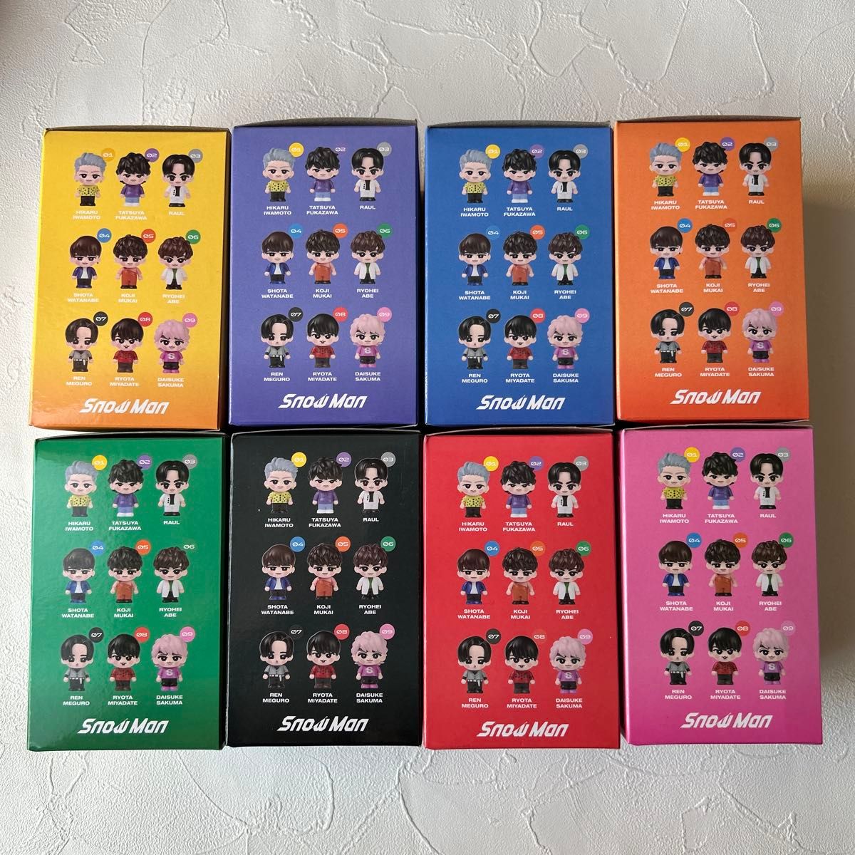 新品未開封 Snow Man すのチルソフビ 8体セット（ラウール除く）音故知