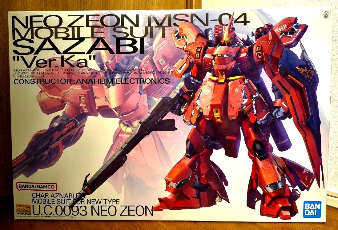 未開封 未組立 MG サザビー Ver Ka 逆襲のシャア｜Yahoo!フリマ（旧