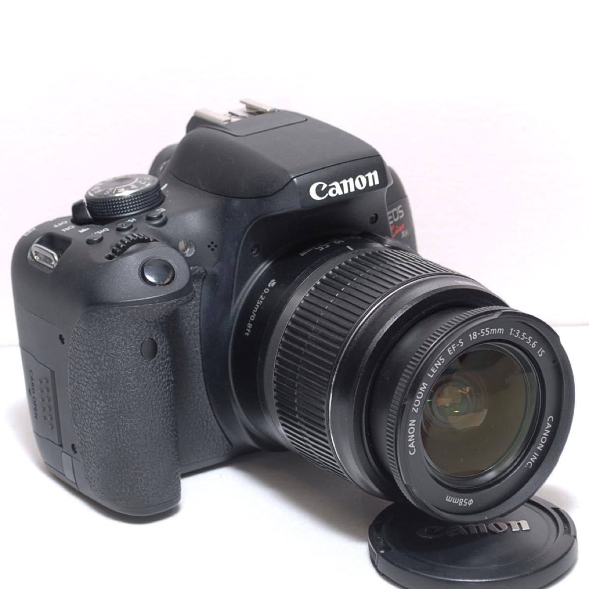 Wi-Fi機能搭載 Canon kiss X8i シングルレンズ タッチ操作 一眼レフ