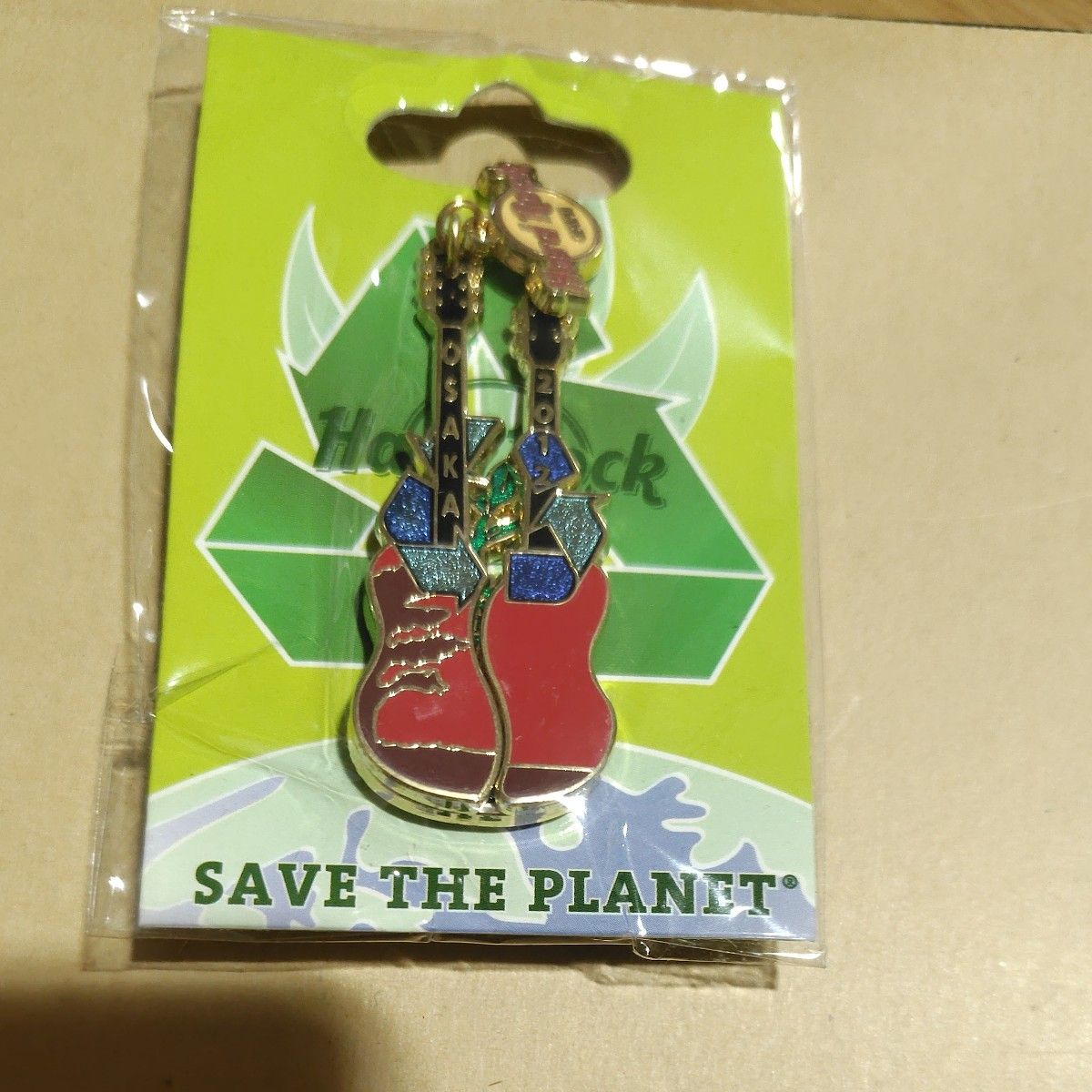 Hard Rock Cafe ギター型ピンバッジ 6点 Hard Rock Cafe ギター型