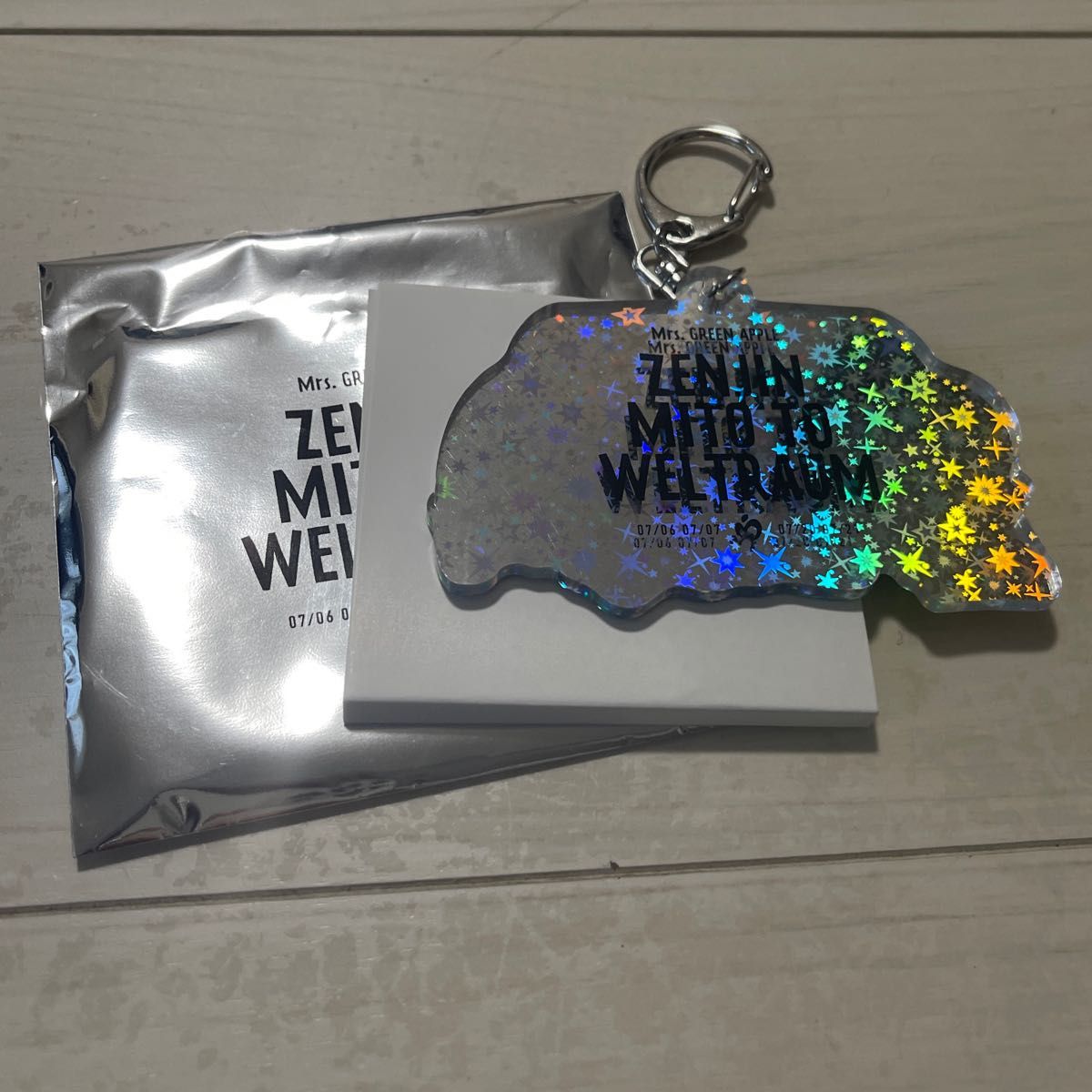 Mrs GREEN APPLE ゼンジン ガチャ シークレットキーホルダー｜Yahoo