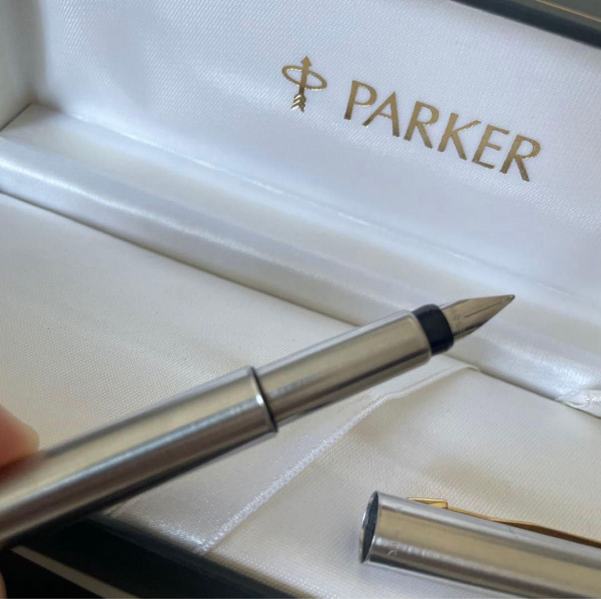 PARKER メタル万年筆 専用ケース付き PARKER ボールペン 万年筆