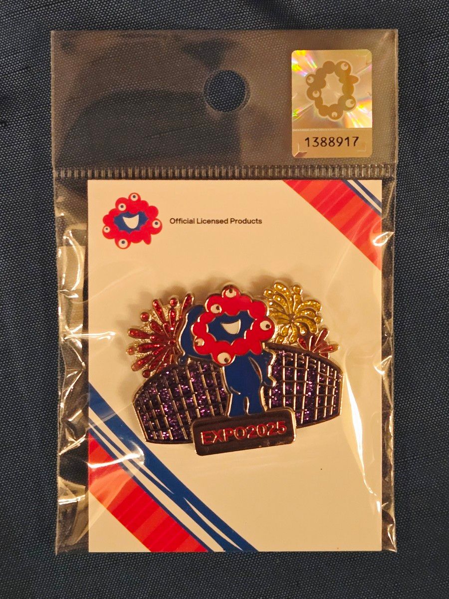 新品 大阪・関西万博 ミャクミャク 大屋根リング ピンバッジ EXPO2025
