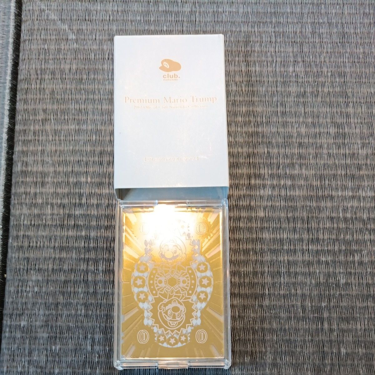 クラブニンテンドー プレミアムマリオトランプ 2012 Official