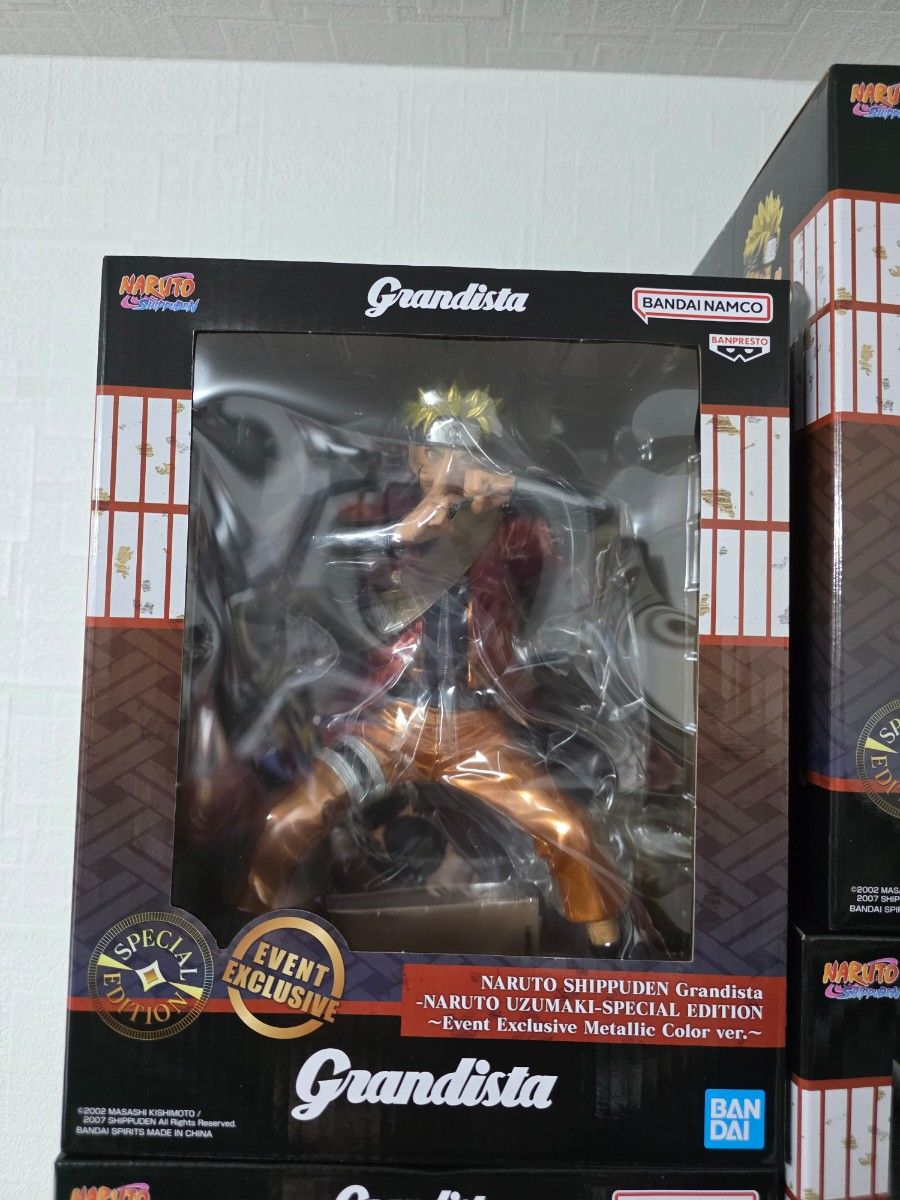 海外限定 Grandista うずまきナルト 仙人モード 会場限定 メタリック版