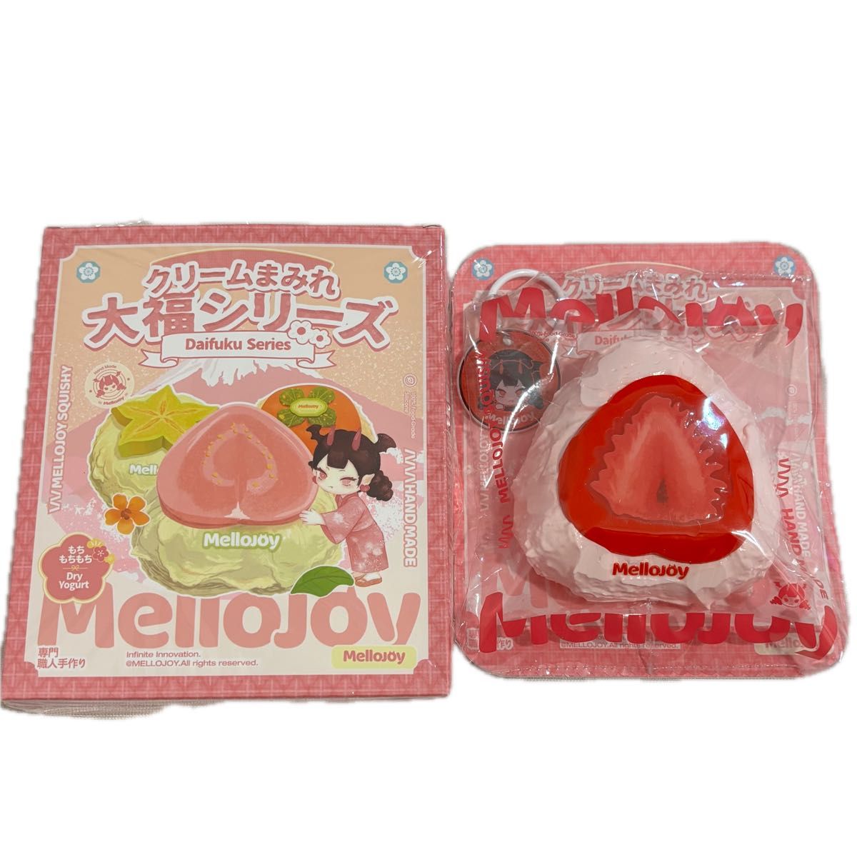 メロジョイ 大福 いちご ストロベリー クリームまみれ Mellojoy