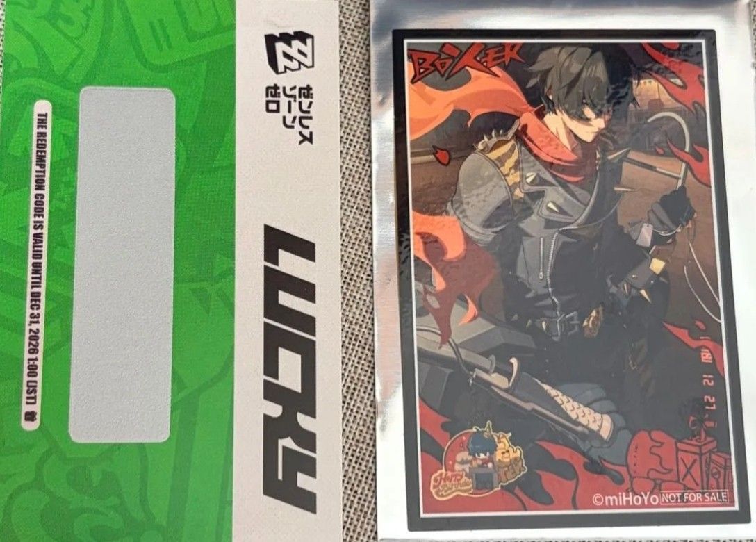 GIGO ゼンゼロ デスクトップフィギュア ステッカー コンプセット