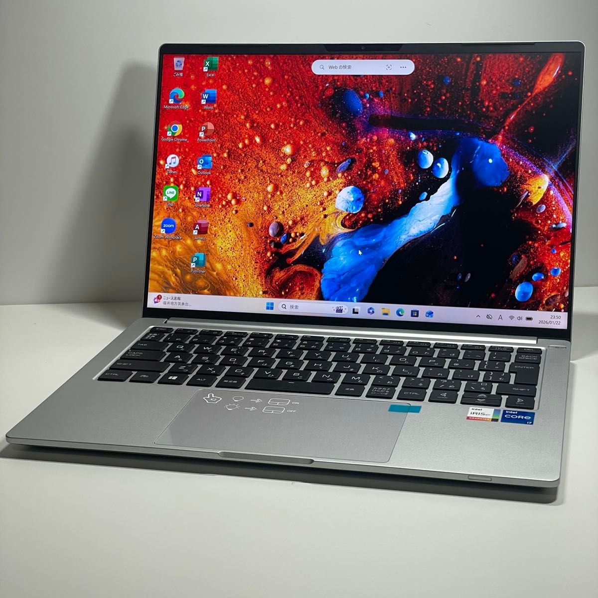 第11世代i7 マウス DAIV 4P ノートPC メモリ32GB SSD512GB ノート