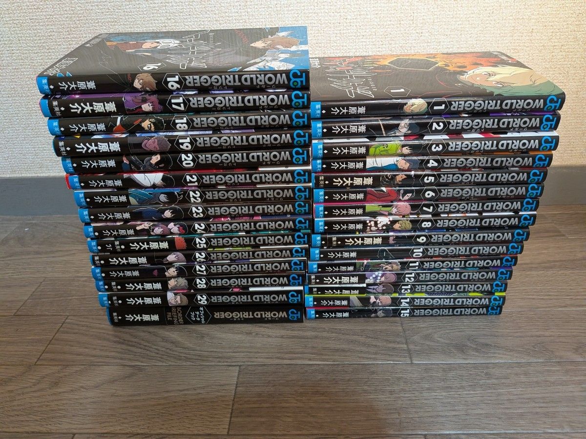 ワールドトリガー全巻(1~29巻)&データブックセット｜Yahoo!フリマ（旧