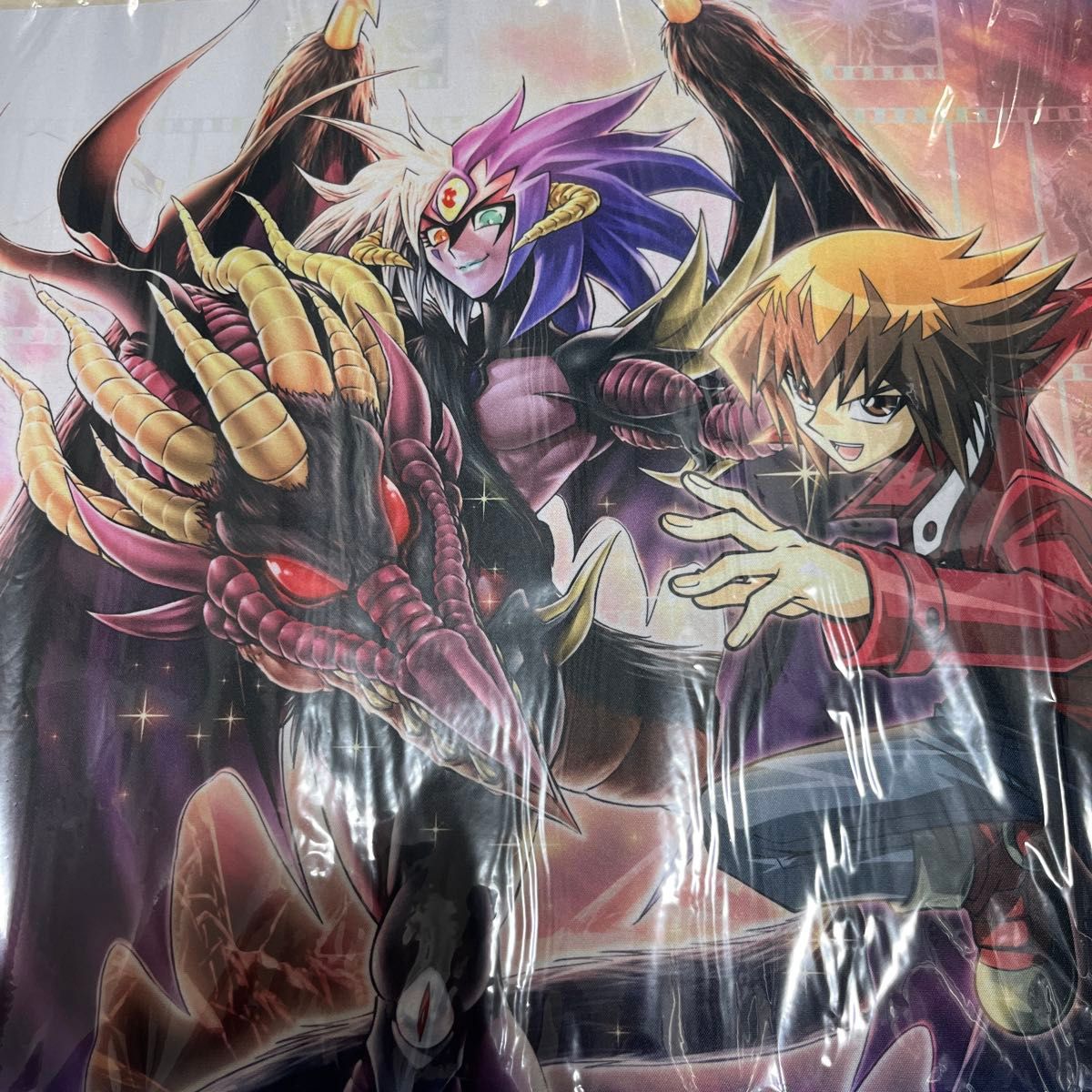 遊戯十代＆ユベル 遊戯王 遊戯王OCG プレイマット｜Yahoo!フリマ（旧