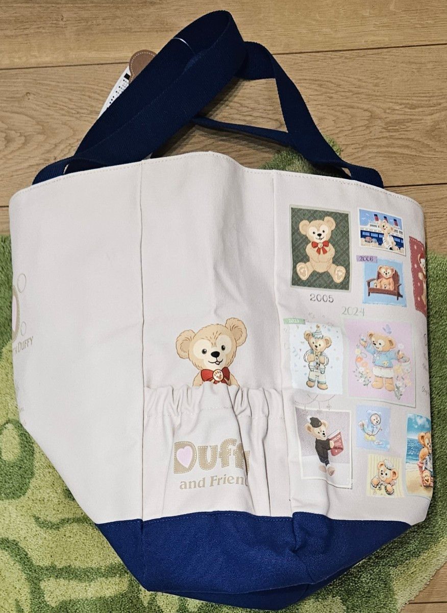 ダッフィー 20周年 トートバッグ ディズニーシー Duffy My Memories
