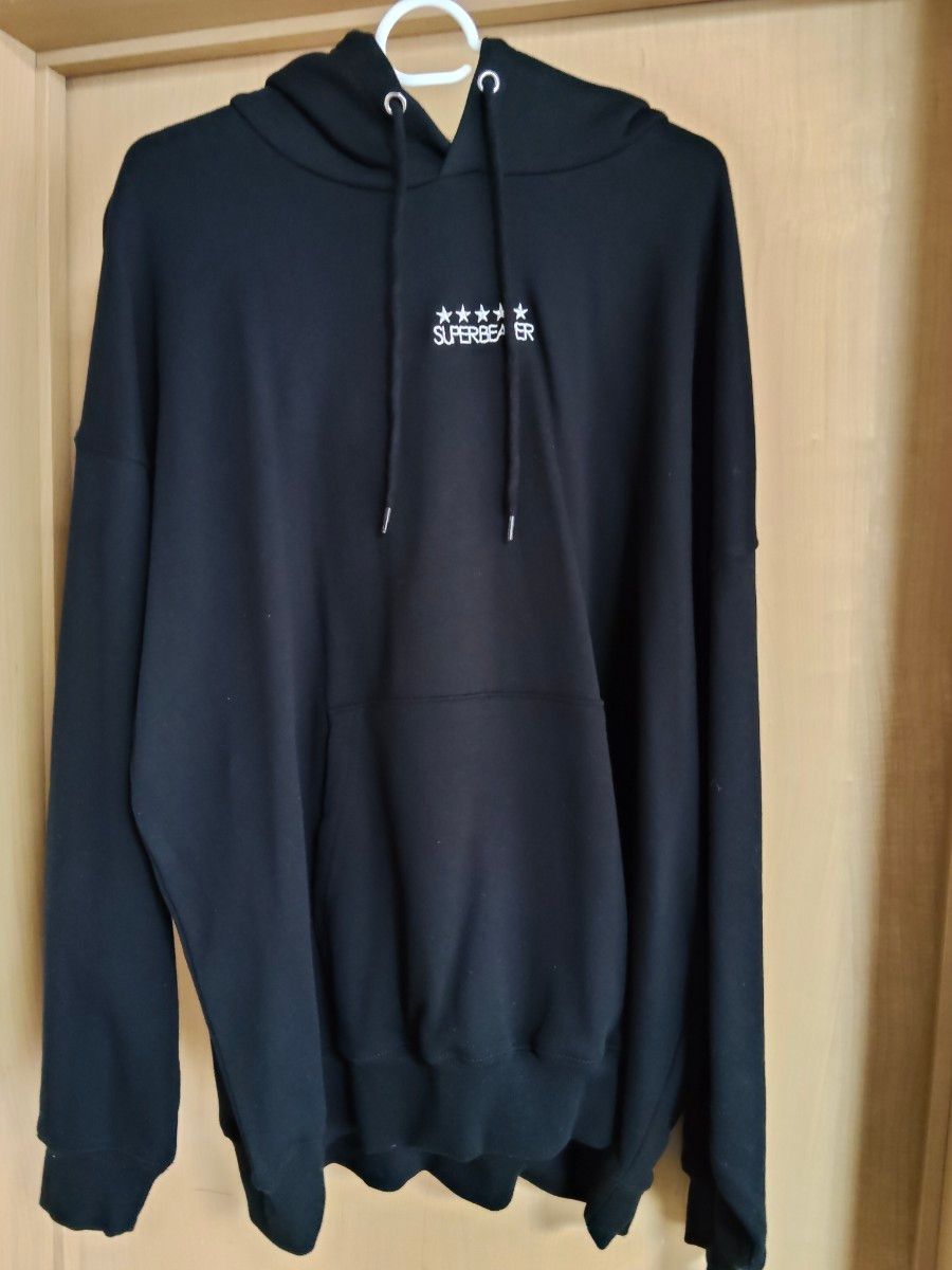 未使用品 SUPER BEAVER ビックシルエットパーカー 黒 Lサイズ｜Yahoo