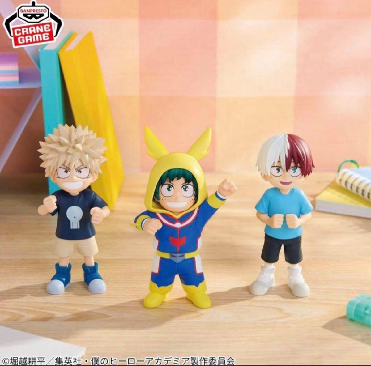 ヒロアカ ちあぴこ みどりやいずく ばくごうかつき とどろきしょうと