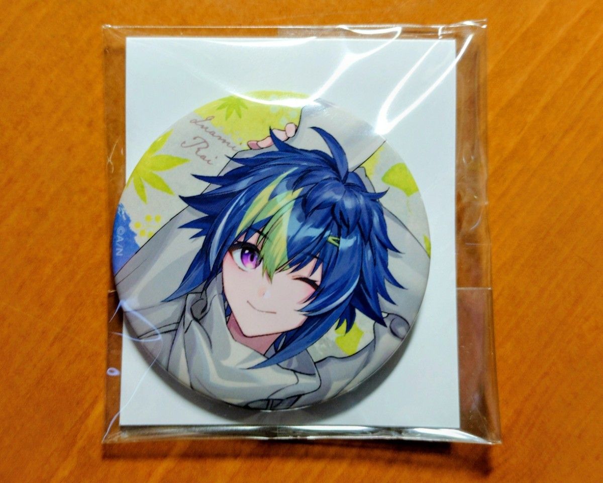 にじさんじ × カラオケまねきねこ Dytica 伊波ライ 缶バッチ ポスト