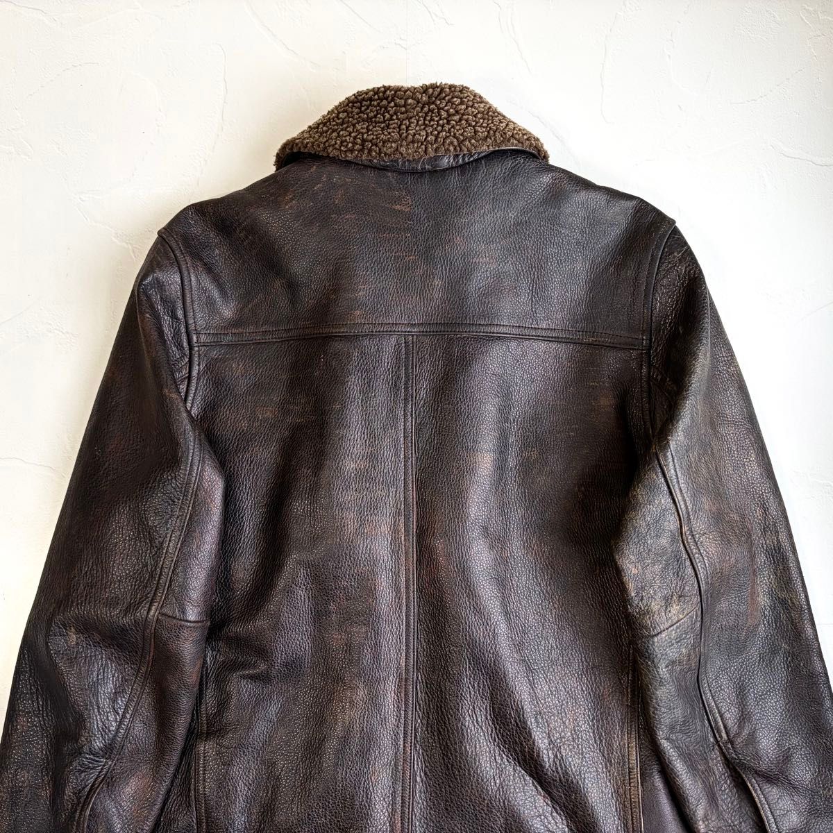 old gap】Cow leather car coat 90's｜Yahoo!フリマ（旧PayPayフリマ）