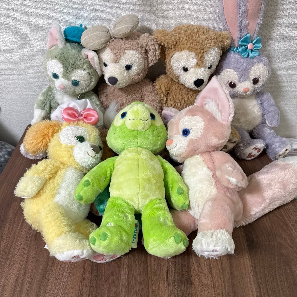 ディズニー ダッフィー＆フレンズ ぬいぐるみ 7点セット まとめ売り