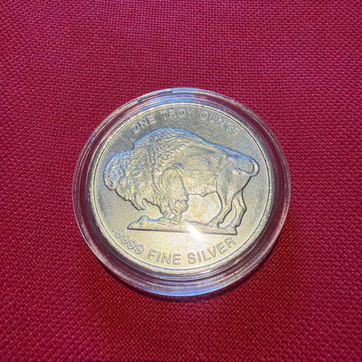 バッファロー インディアン セキュリティID 純銀1オンス 銀貨