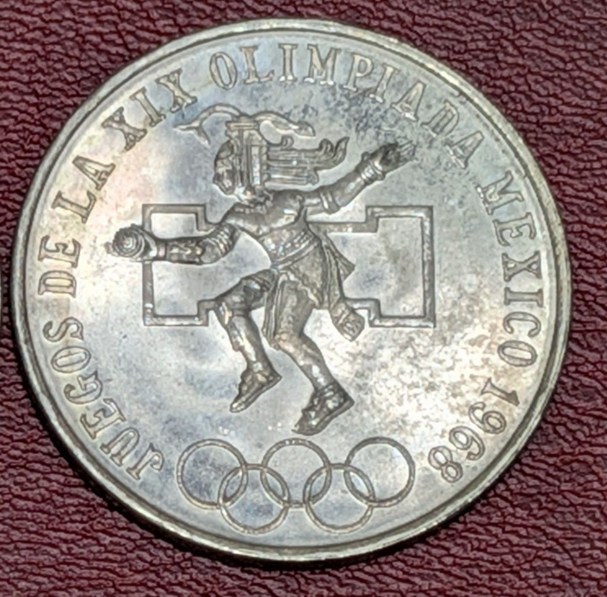 メキシコ 25ペソ銀貨 1968年 五輪開催記念｜Yahoo!フリマ（旧PayPay
