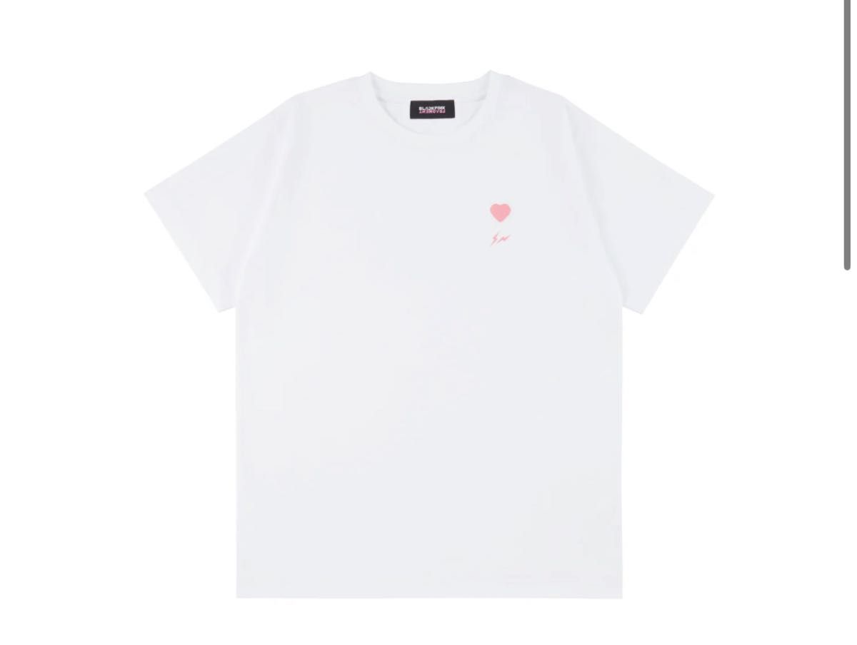 FRAGMENT x BLACKPINK Tシャツ S 未使用 ブラックピンク ホワイト