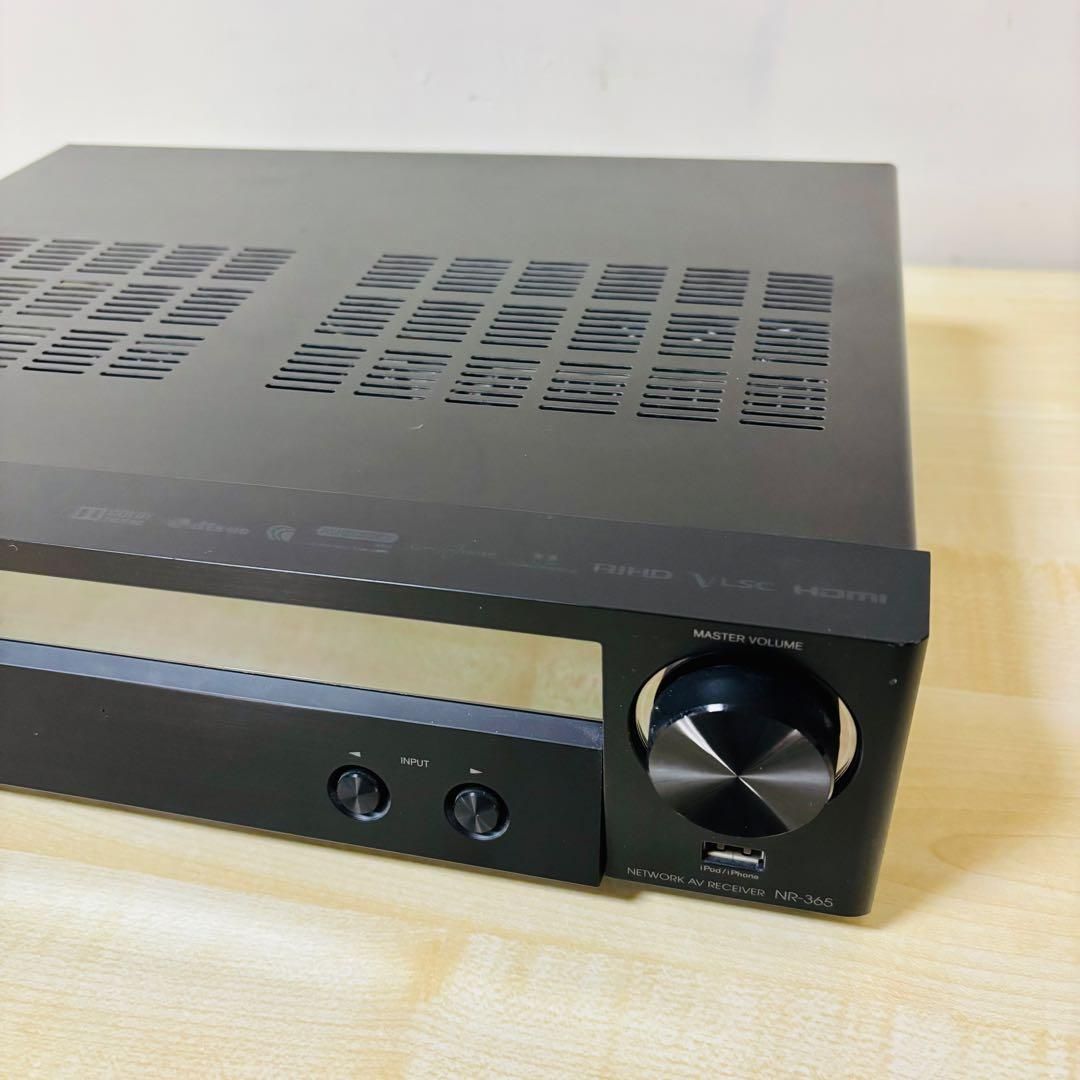 美品】 ONKYO ネットワークAVレシーバー NR-365(B) 送料込み｜Yahoo