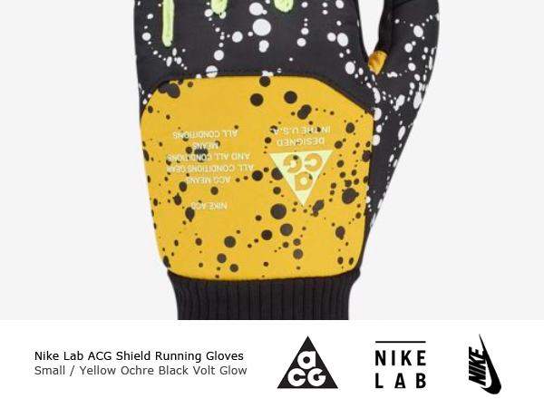 Yahoo!オークション - 国内正規 S Nike Lab ACG Shield Running Glove