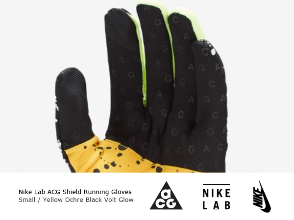 Yahoo!オークション - 国内正規 S Nike Lab ACG Shield Running Glove