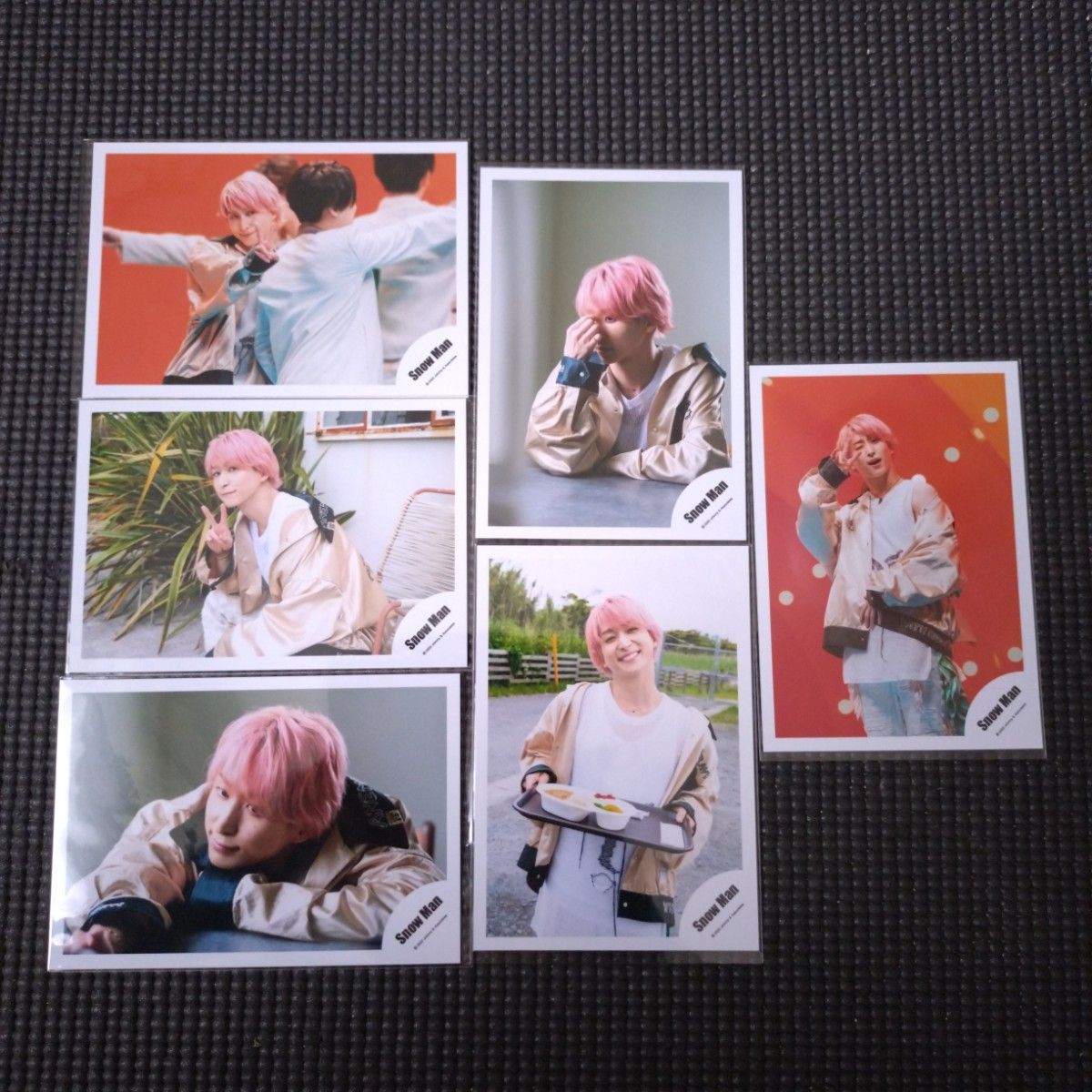 SnowMan 佐久間大介 公式写真 オレンジkiss オフショット コンプリート