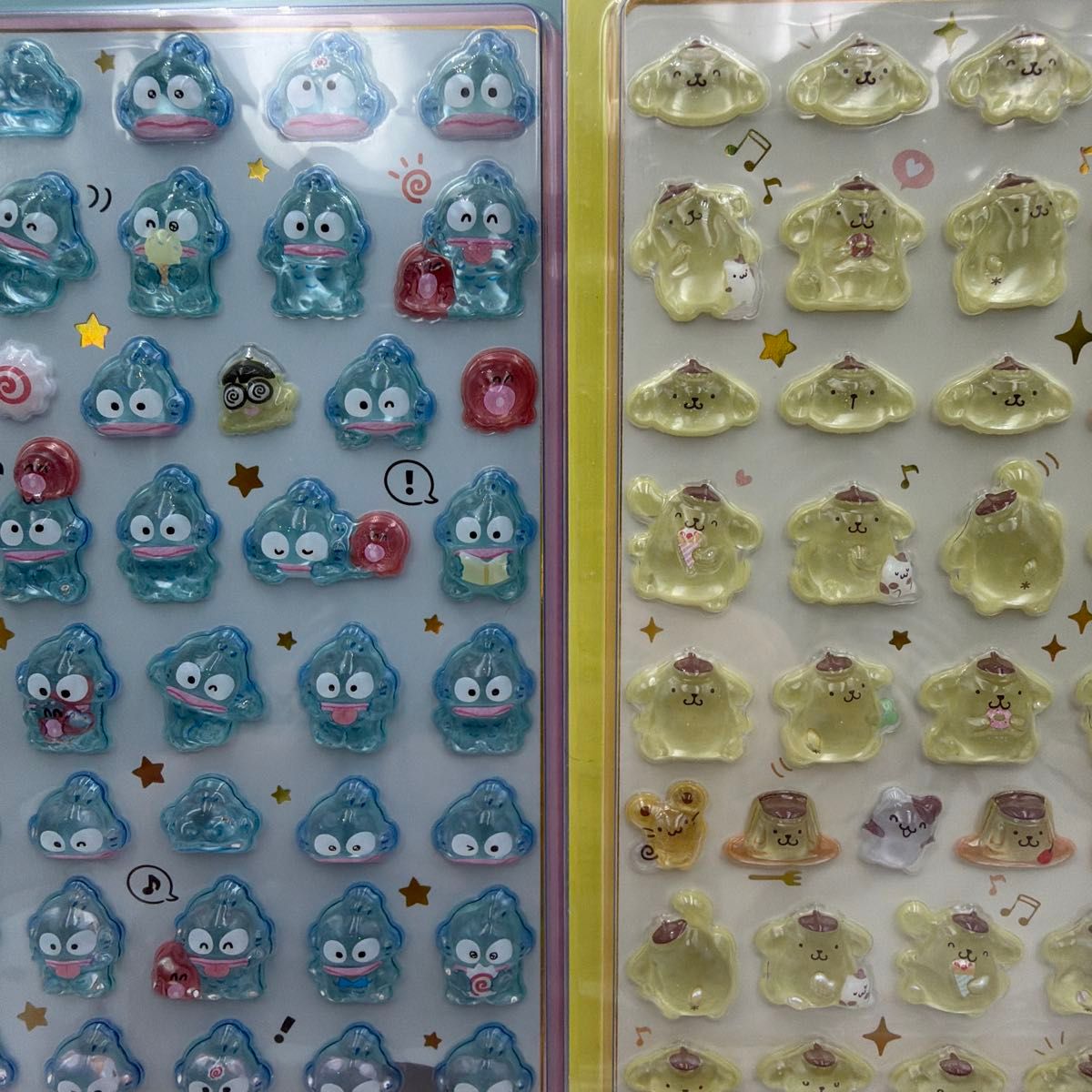 新品 ボンボンドロップシール サンリオミニ 全8種類 コンプリート