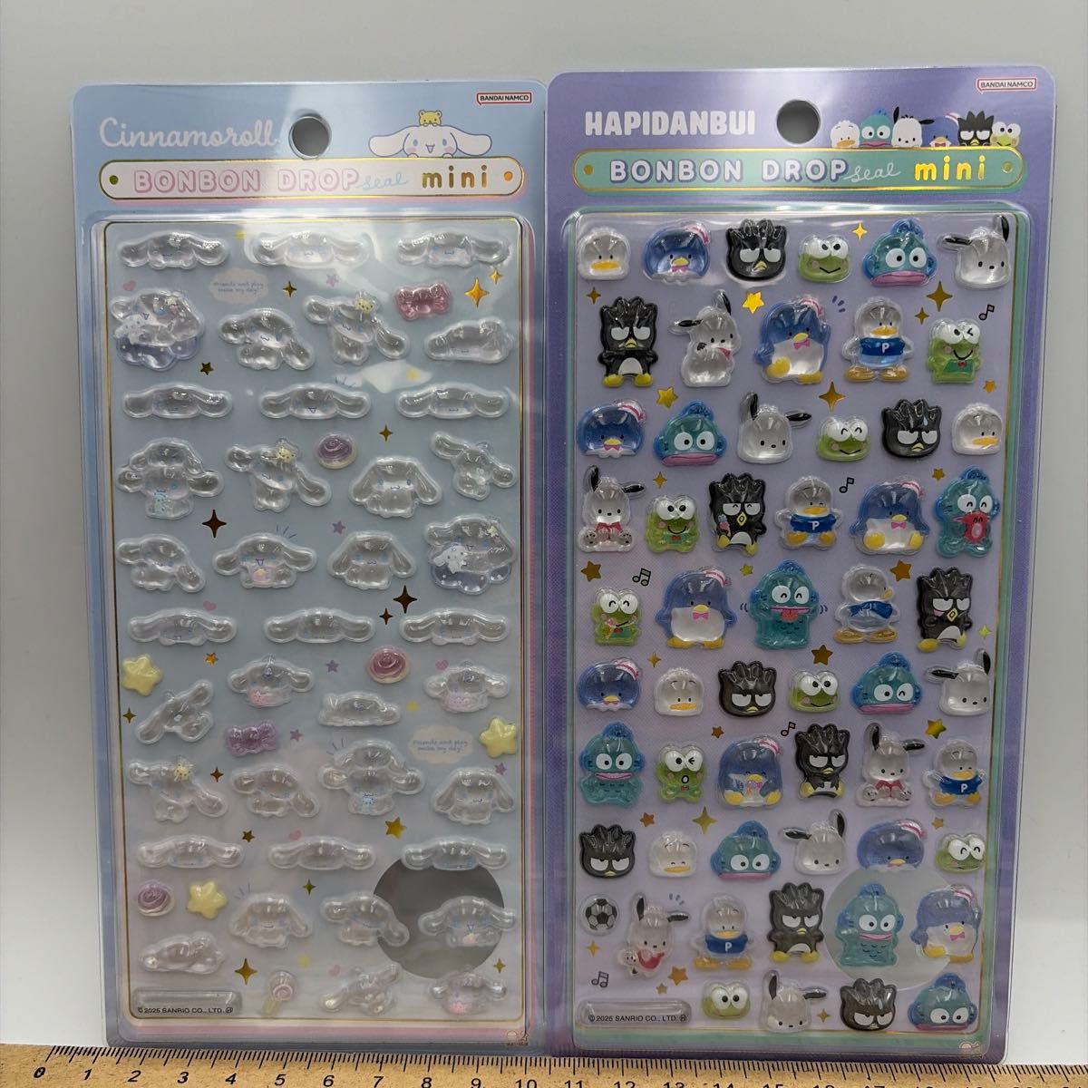 新品 ボンボンドロップシール サンリオミニ 全8種類 コンプリート