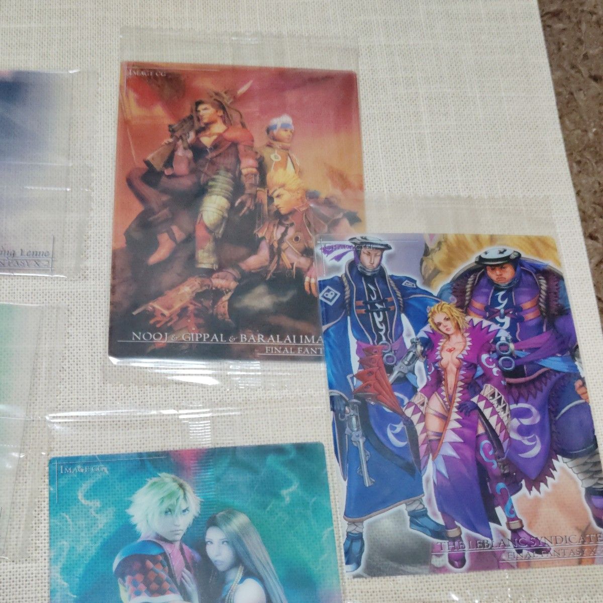 FF X-2 カード アートミュージアム クリアカード 3枚セット FF X-2