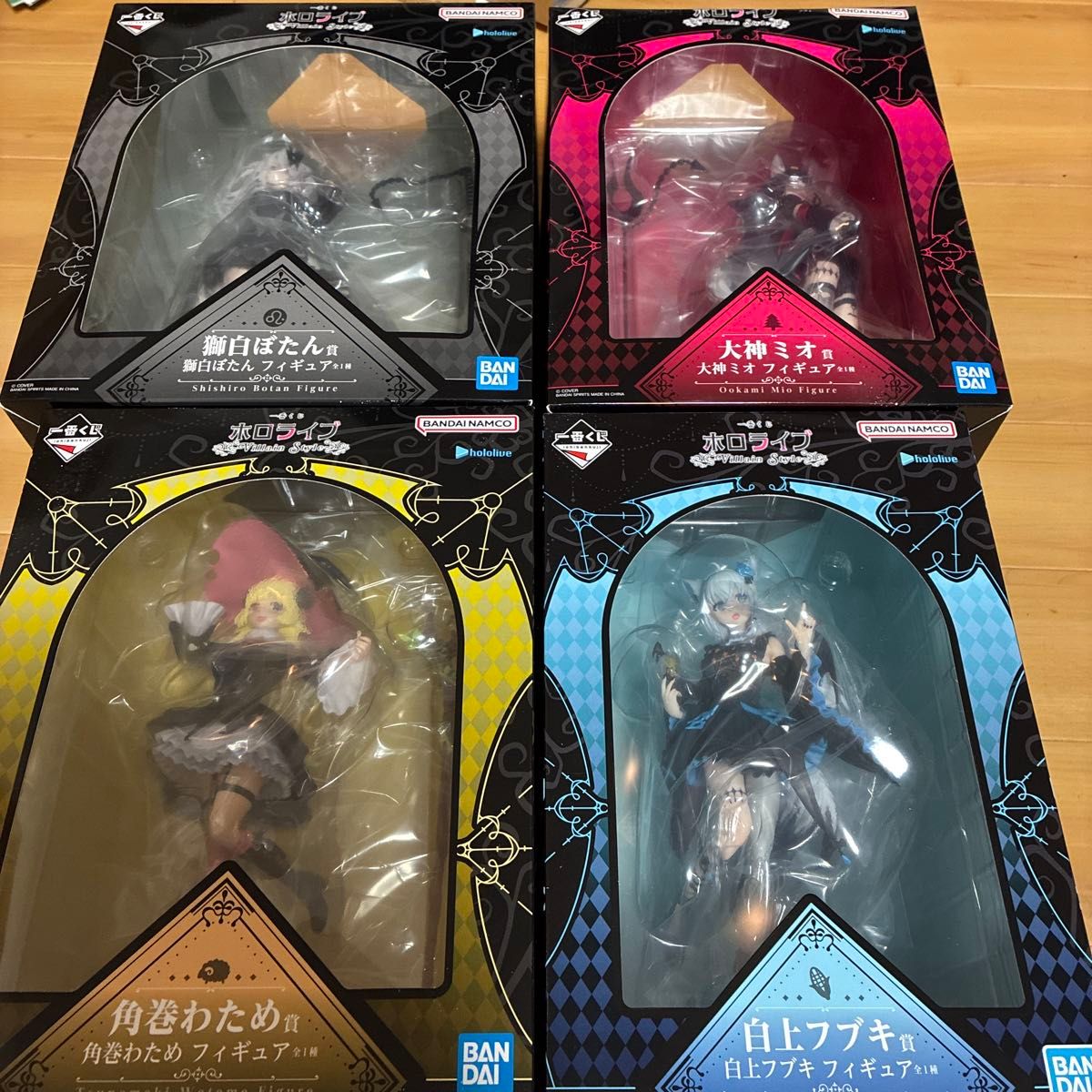 一番くじ ホロライブ ～Villain Style～ フィギュア 4種セット