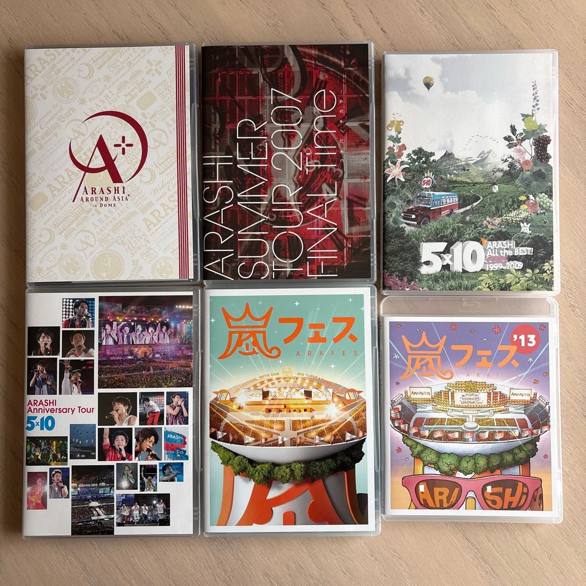 嵐 ARASHI ライブDVD Blu-ray 6点セット まとめ売り｜Yahoo!フリマ（旧
