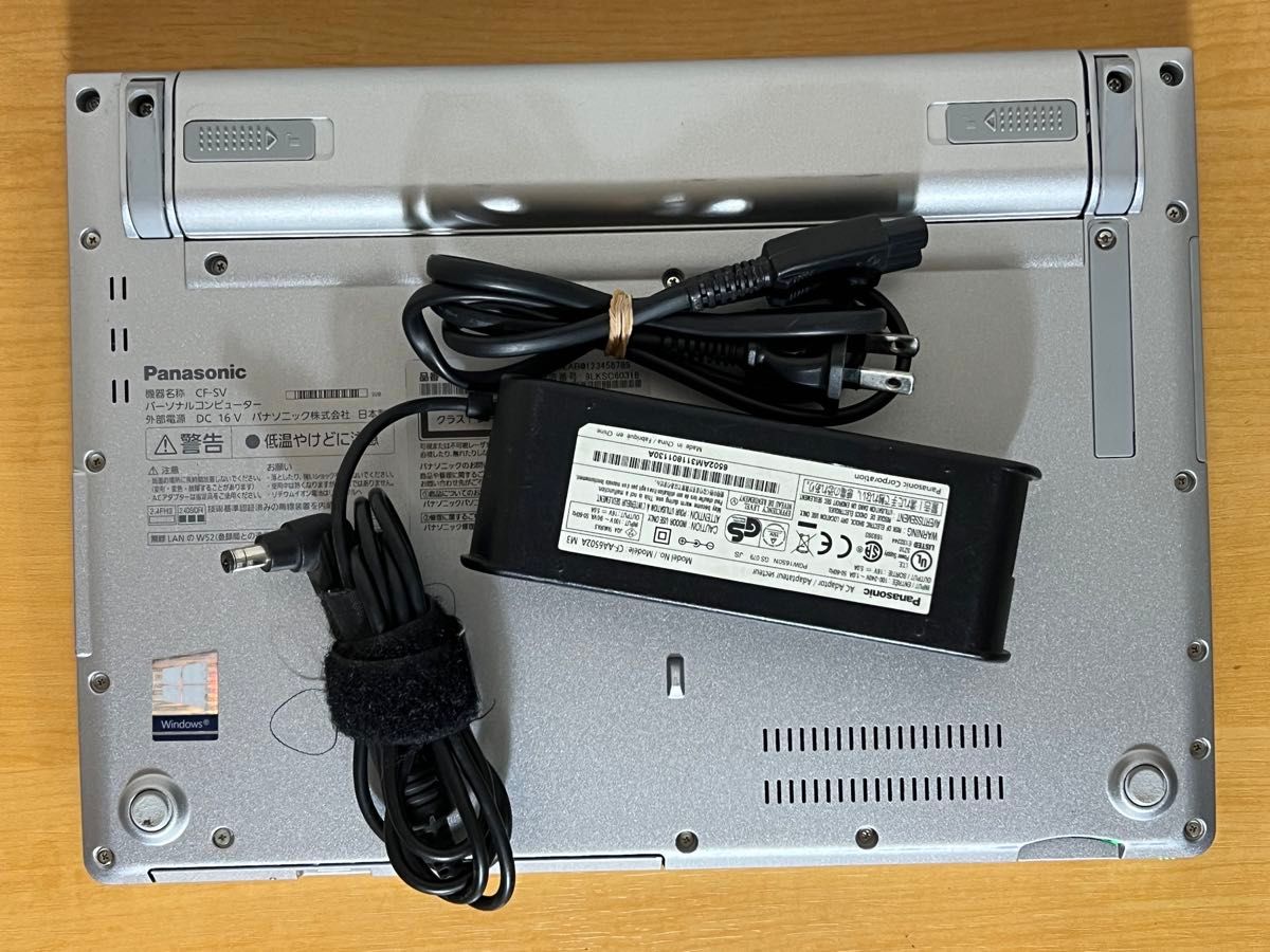 バッテリー良好!レッツノートSV8 i5 8G／256GB／オフィス2024