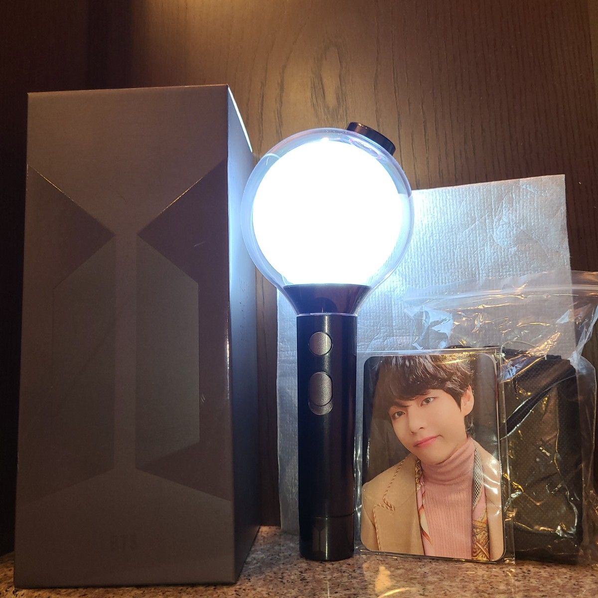 BTS ペンライト Ver 4 アミボム 防弾少年団 公式アミボム MAP OF THE