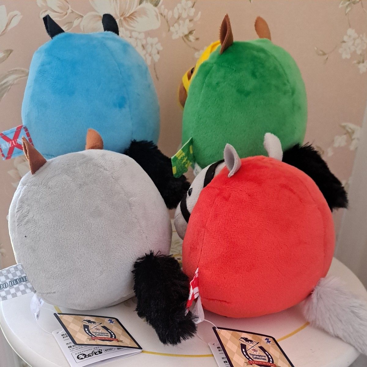 未使用 即購入可】サラブレッドコレクション だるまぬいぐるみ 4種