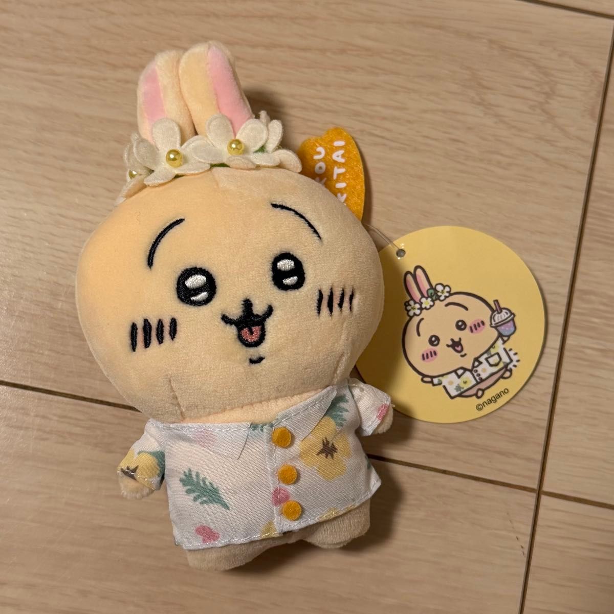 ちいかわ うさぎ 旅行いきたい ちいかわ観光 マスコット 旅行いきたい