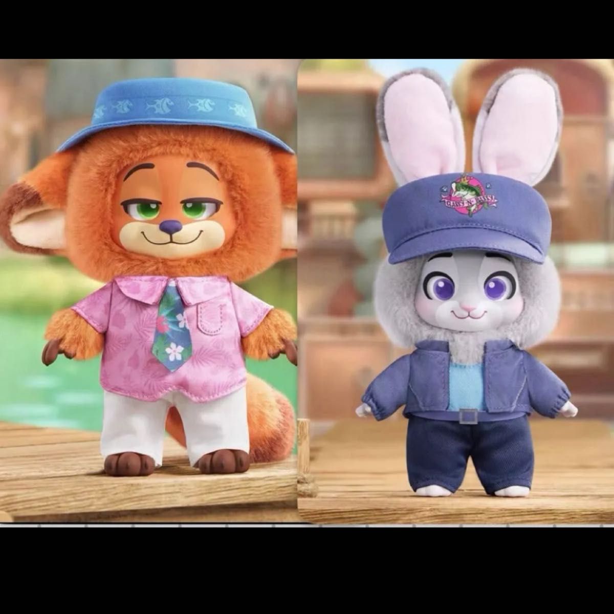 24時間以内発送》 TOPTOY新作 Zootopia 2 ぬいぐるみ ニック＆ジュディ