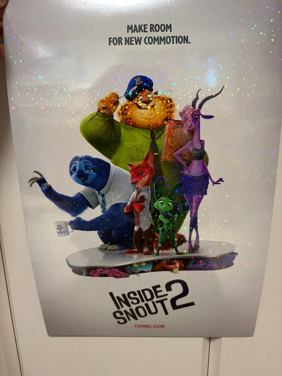 ディズニー ズートピア2 インサイド ヘッドコラボ 台湾映画館限定