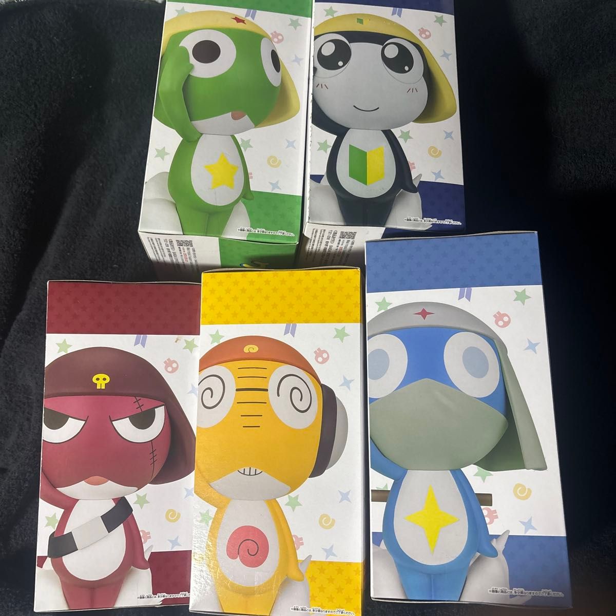 ケロロ軍曹 おおきなSOFVIMATES 全5種セット ソフビフィギュア｜Yahoo