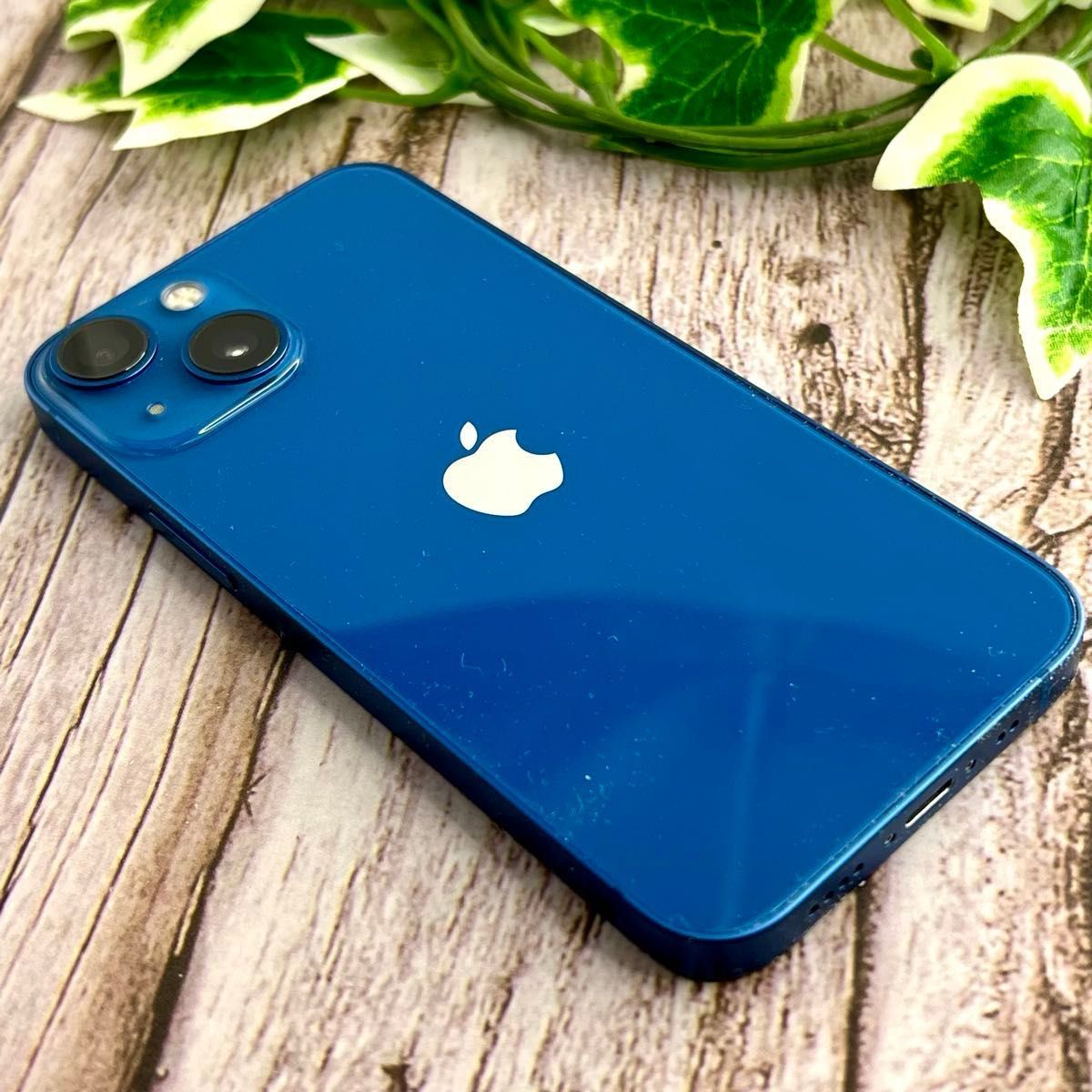 美品】iPhone 13 mini 512GB ブルー SIMフリー バッテリー100