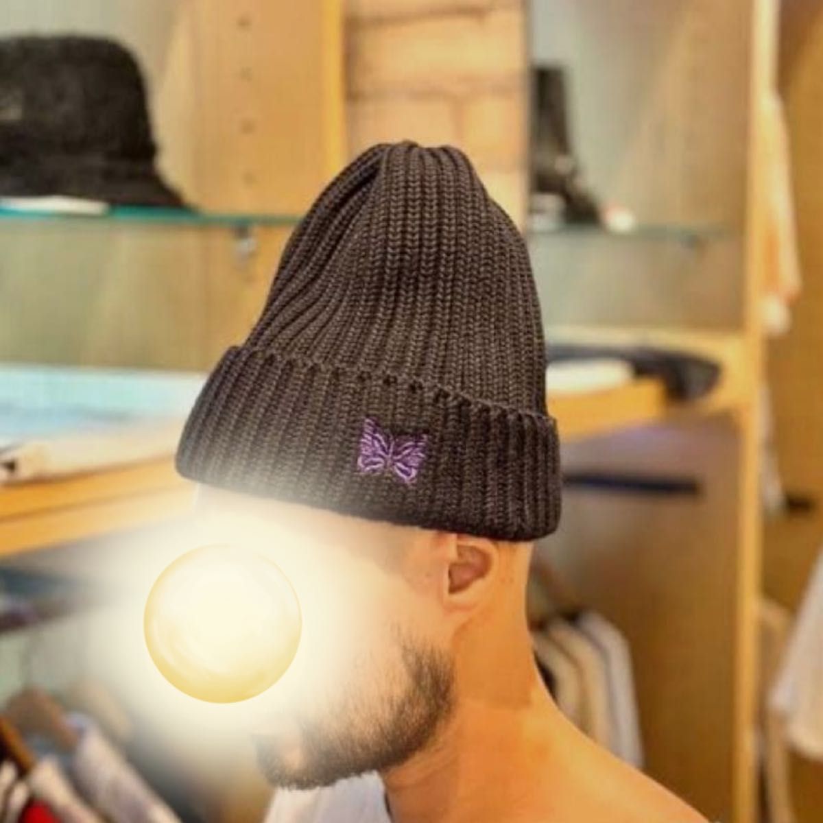 美品】Needles メリノウール ウォッチキャップ NS064 ブラック｜Yahoo