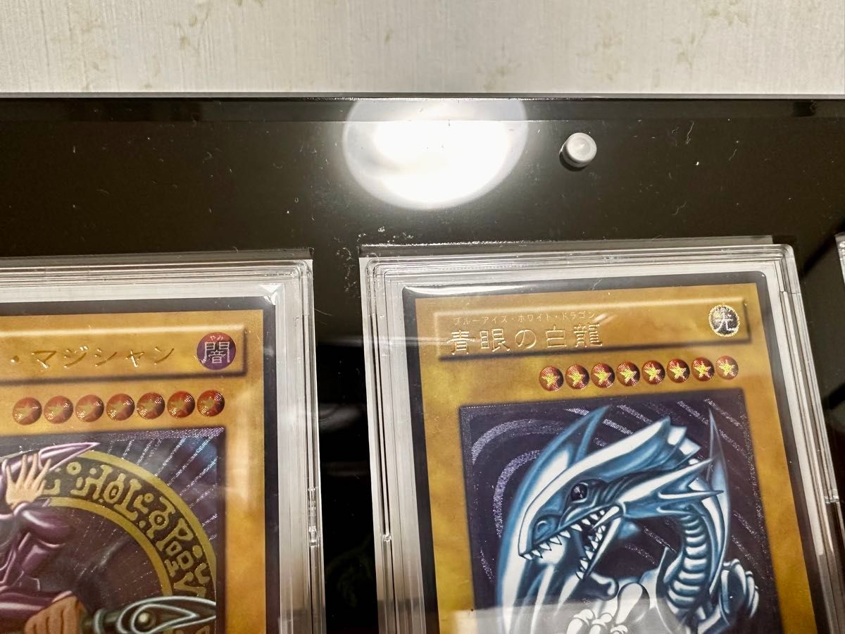 遊戯王 御三家セット レリーフ ブラックマジシャン ブルーアイズ