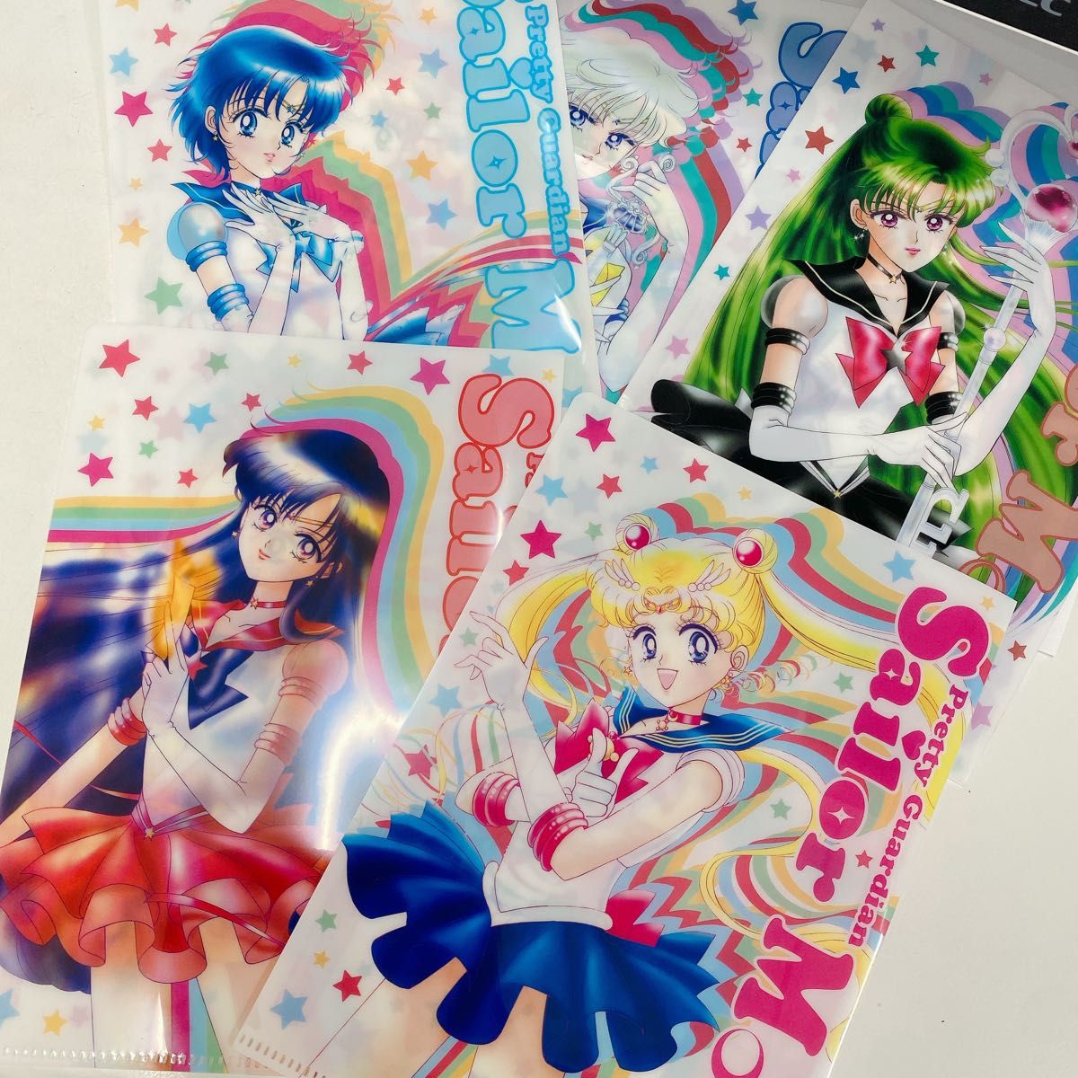 美少女戦士セーラームーン オリジナルA5クリアファイル全5種