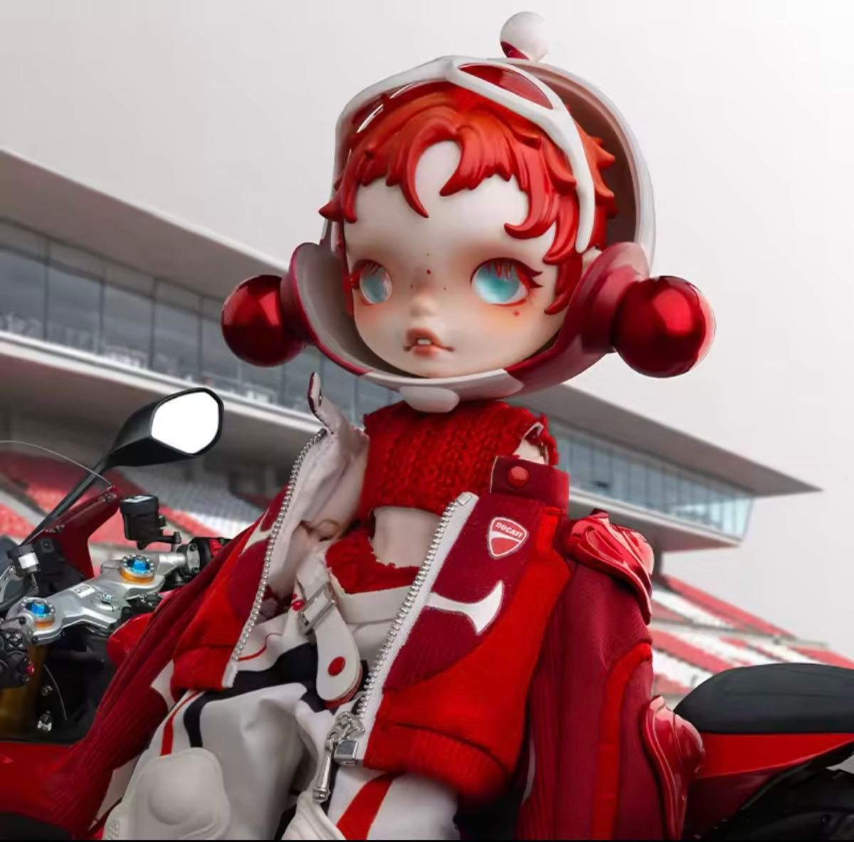 新品】SKULLPANDA x DUCATI 1/6 アクションフィギュア スカルパンダ