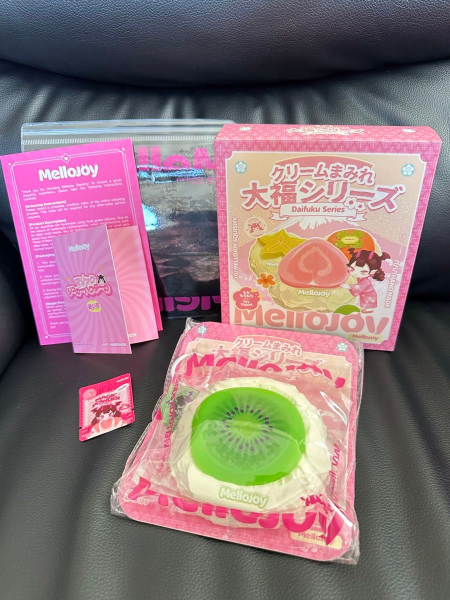 Mellojoy メロジョイ スクイーズ 大福シリーズ キウイ 大福 廃盤