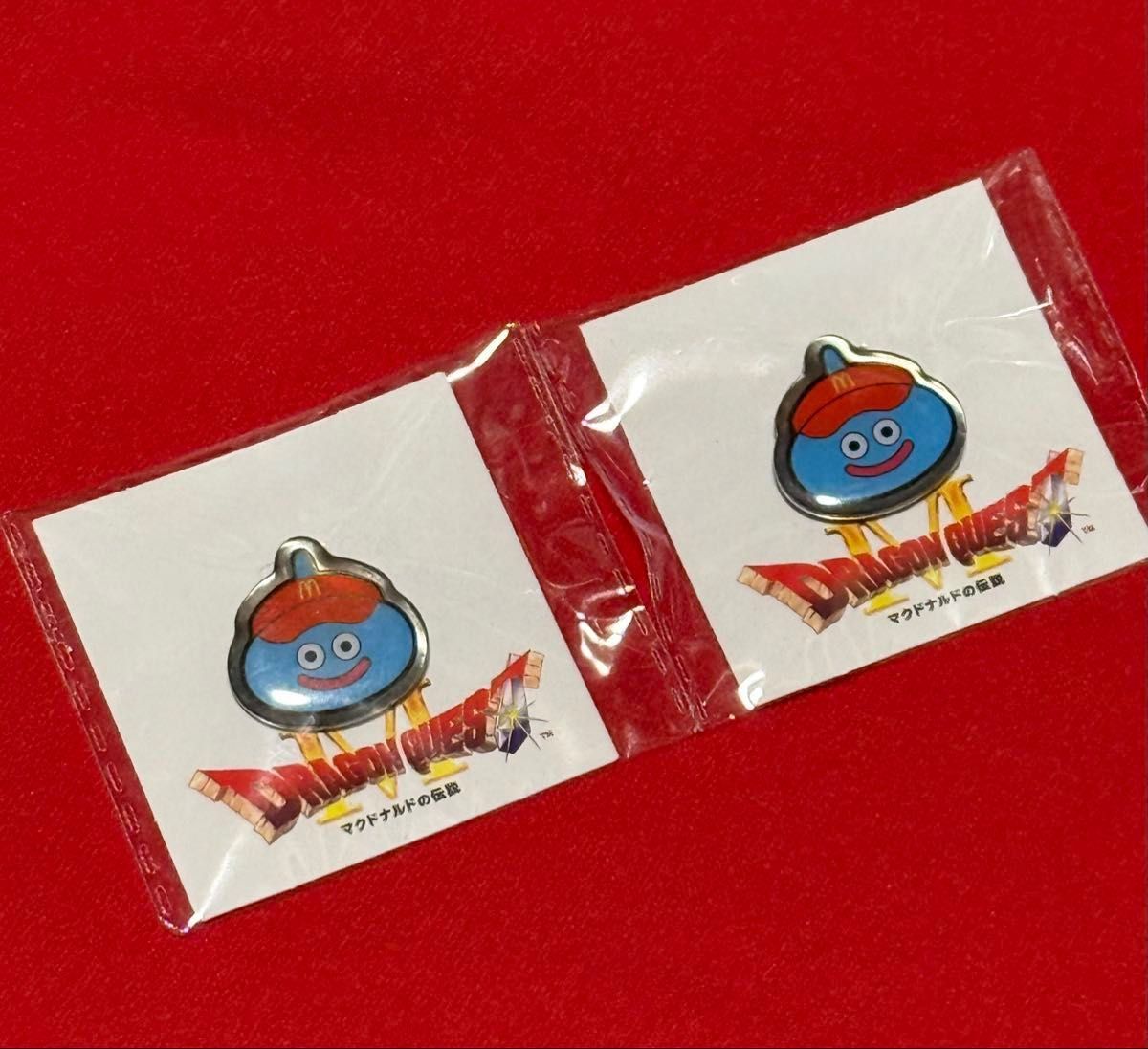 非売品】ドラクエ×マクドナルド コラボ スライム ピンバッジ 限定